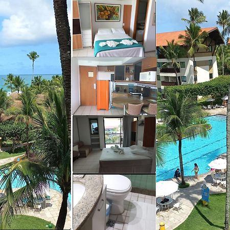 Estudio Marulhos, Varanda Com Vista De Mar E Parque Aquatico, A Beira-Mar Mar De Muro Alto, Com Wi-Fi, Restaurante, Estacionamento E A 10' De Pôrto das Galinhas Eksteriør bilde